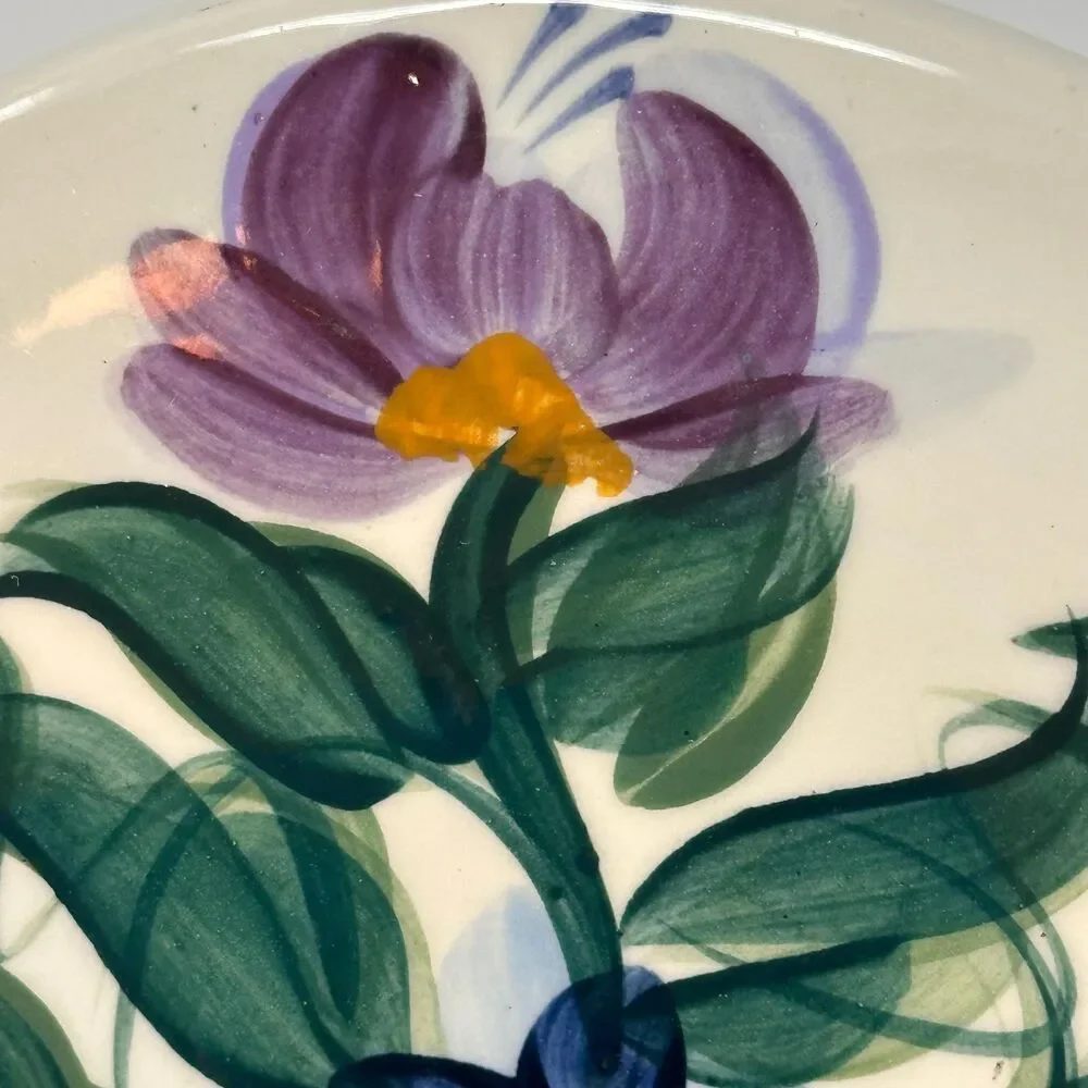 Gail Pittman Annabella Trivet 1995 Signed Ceramic Hot Plate Pottery Decor - READ